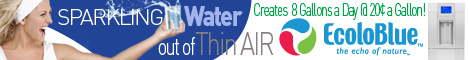 EcoloBlue Atmospheric Sparkling Water Generator